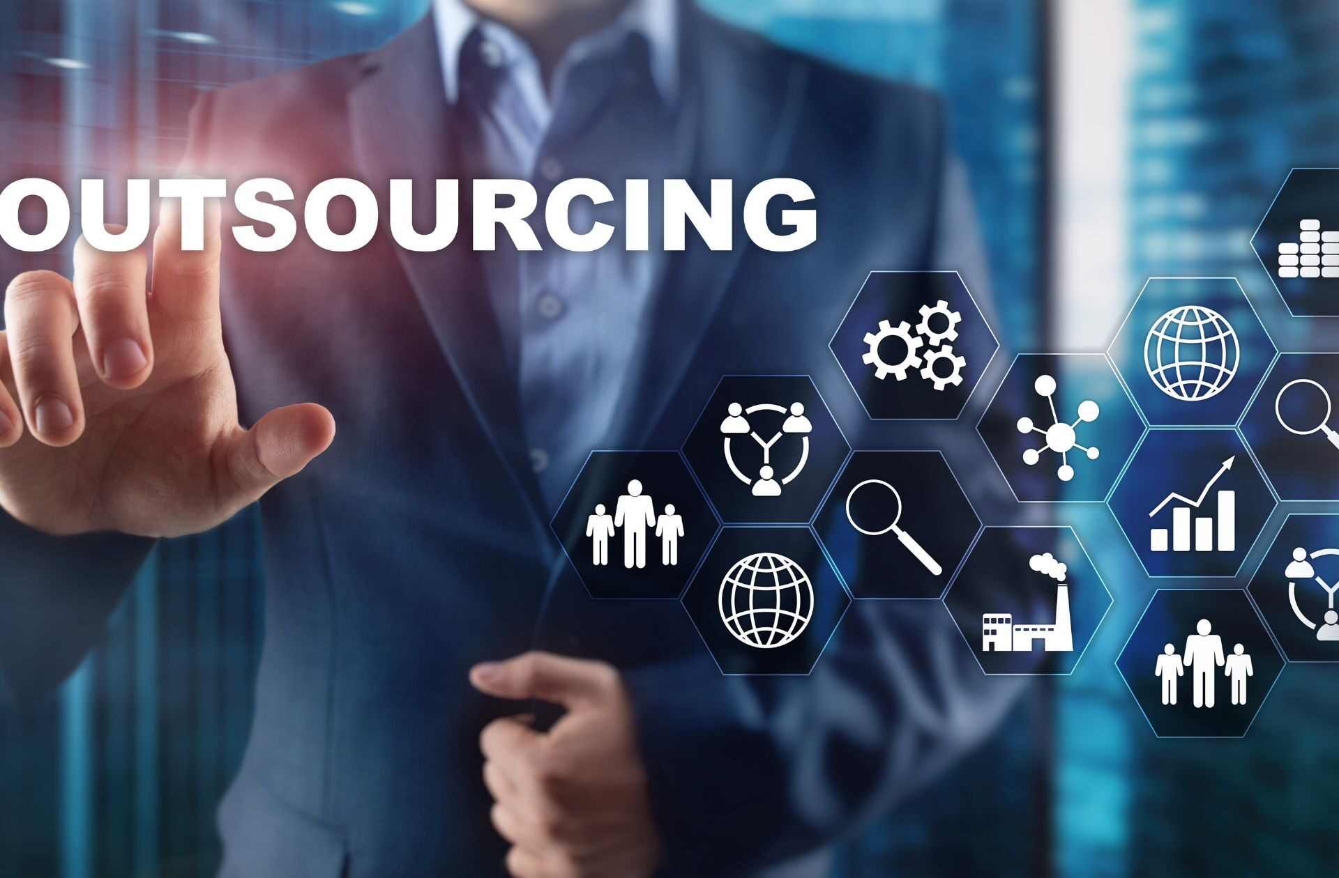 How can small businesses benefit from IT outsourcing?