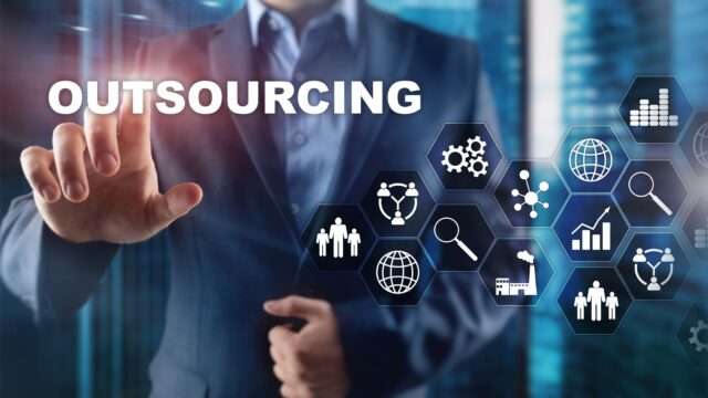 How can small businesses benefit from IT outsourcing