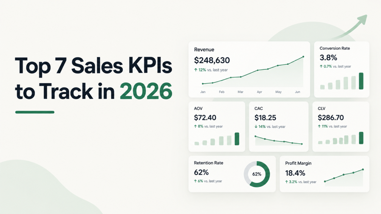 Top 7 Sales KPIs to Track