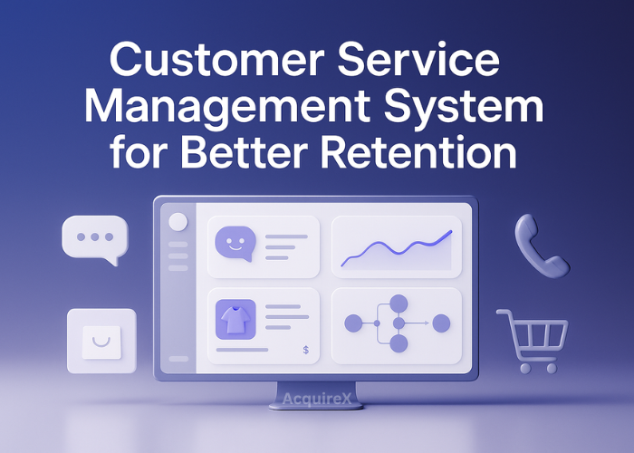 Customer Service Management System for Better Retention
