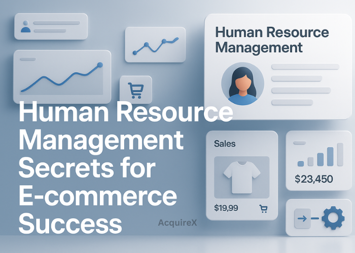 Human Resource Management Secrets for E-commerce Success