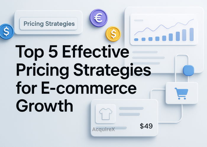 Top 5 Effective Pricing Strategies for E-commerce Growth