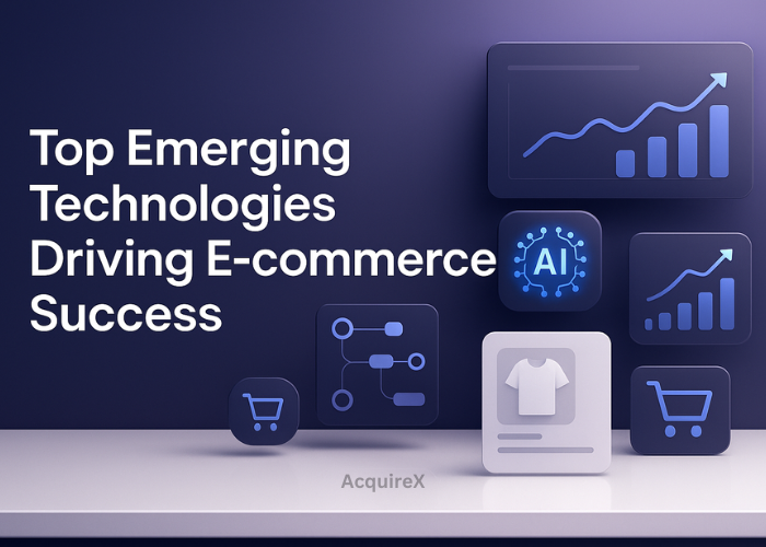 Top Emerging Technologies Driving E-commerce Success