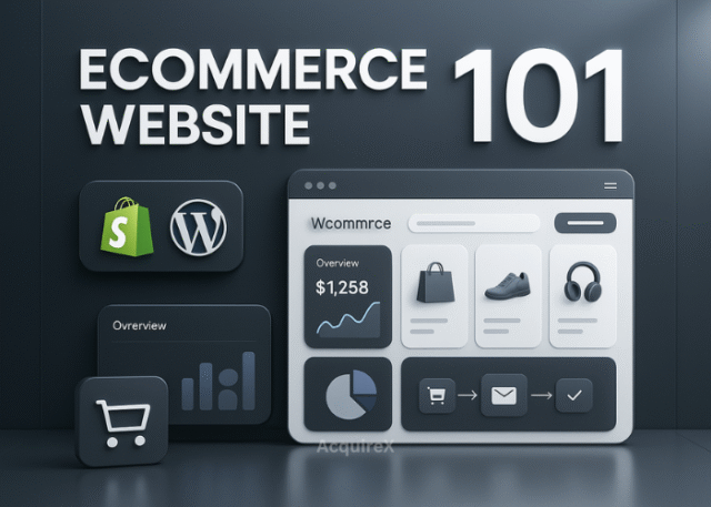 Ecommerce Website 101 You Need from Setup to Scale
