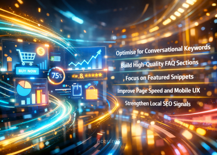 Voice Search Optimisation for Dominant E-commerce SEO