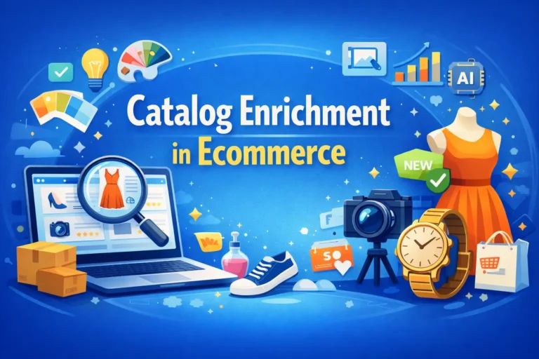 Ecommerce catalog enrichment visual elements