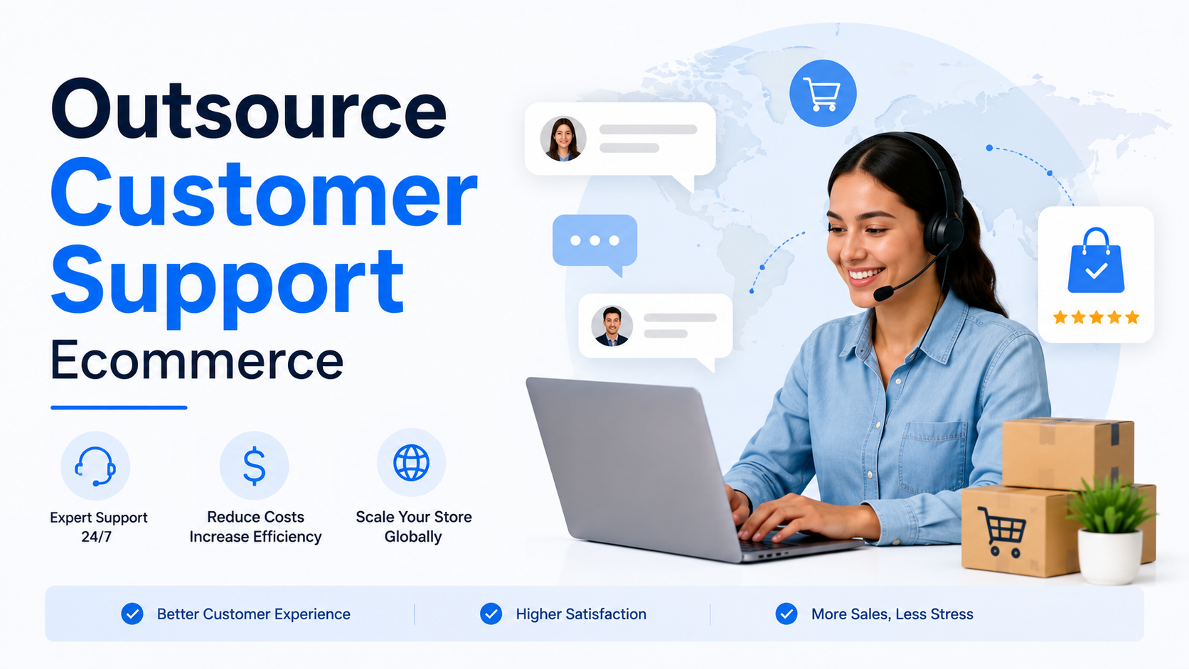 Outsource customer support globally