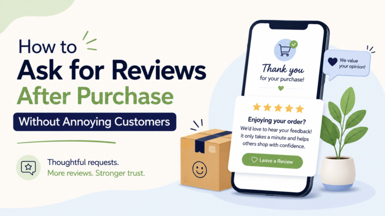 How to Ask for Reviews After Purchase Without Annoying Customers