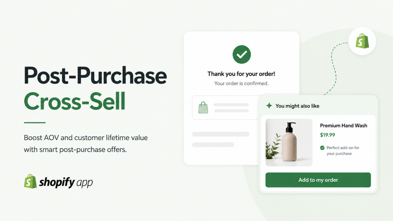 post-purchase cross-sell