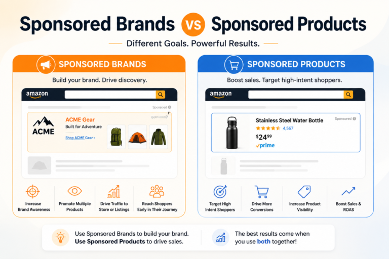 Sponsored Brands vs Sponsored Products