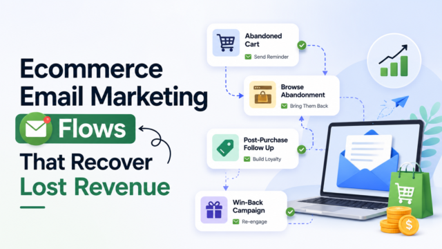 ecommerce email marketing flows