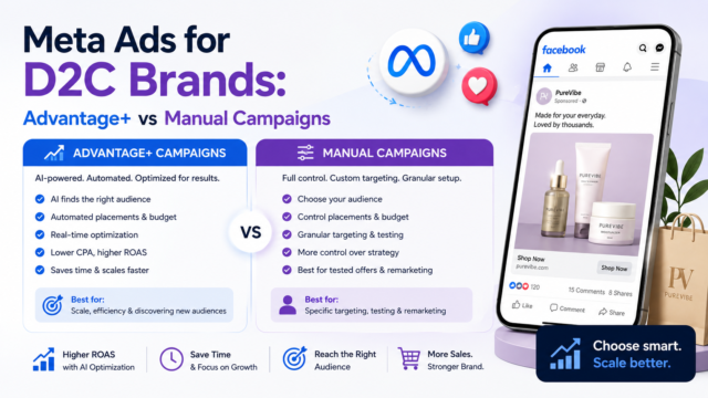 Advantage+ vs Manual Campaigns