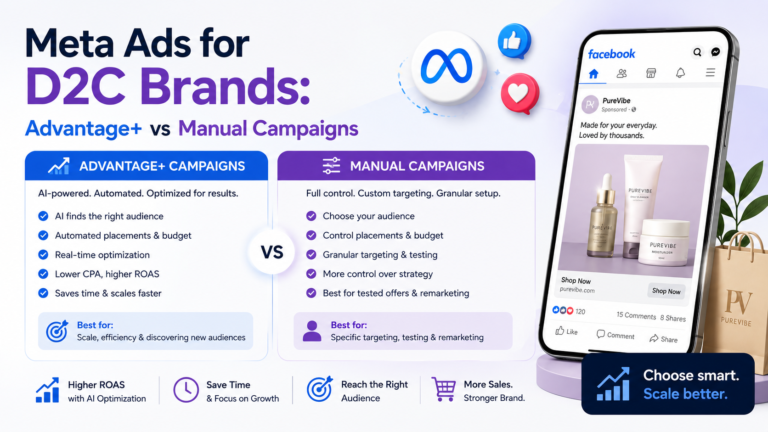 Advantage+ vs Manual Campaigns