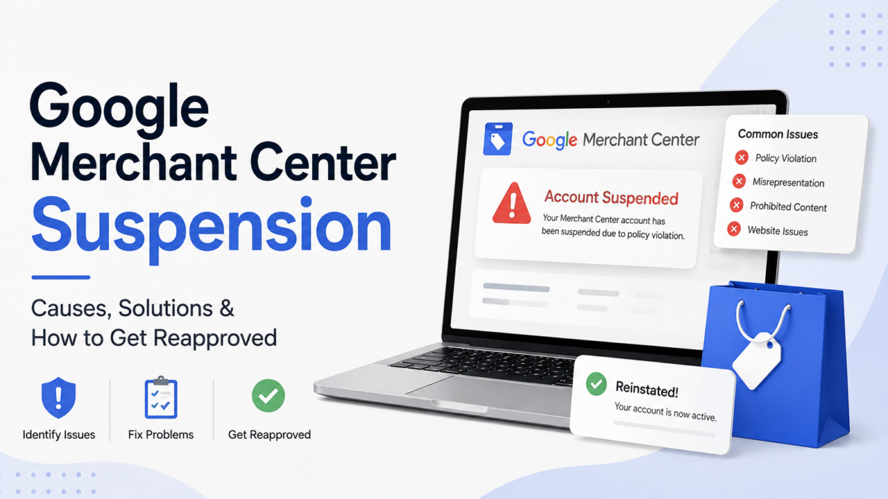 Google Merchant Center Suspension